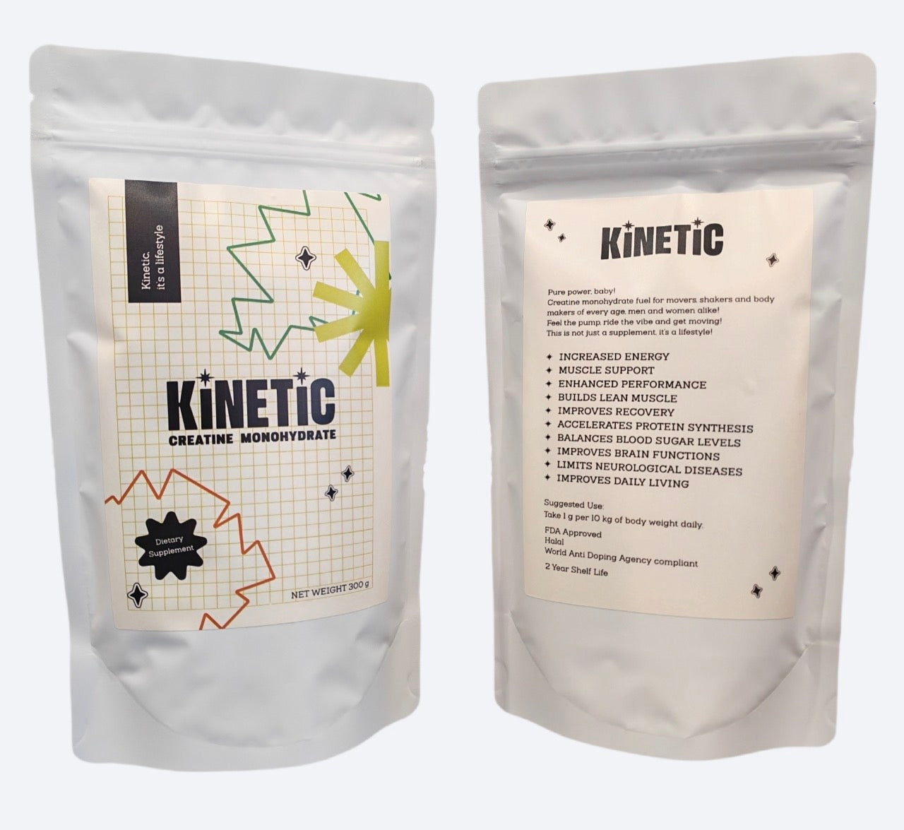 Kinetic - Creatine Monohydrate 300g